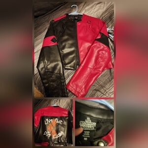 Adult Harley Quinn Moto Jacket – The Suicide Squad